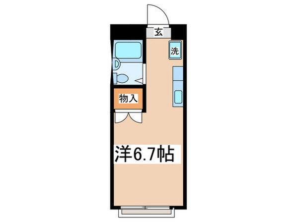 エステ－トピアＤＡＩＧＯの物件間取画像